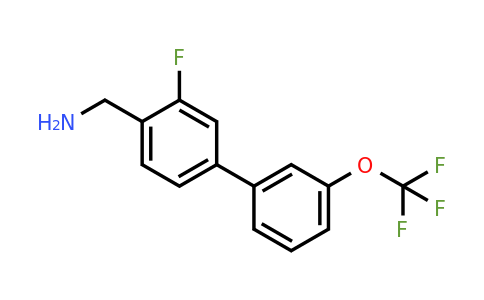 1261836-76-3 | C-(3-Fluoro-3'-(trifluoromethoxy)biphenyl-4-yl)-methylamine