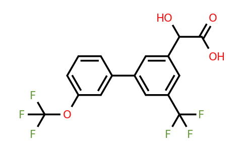 1261839-72-8 | Hydroxy-(3'-trifluoromethoxy-5-trifluoromethylbiphenyl-3-yl)-acetic acid