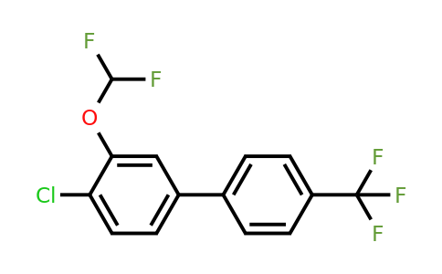 1261846-26-7 | 4-Chloro-3-(difluoromethoxy)-4'-(trifluoromethyl)biphenyl