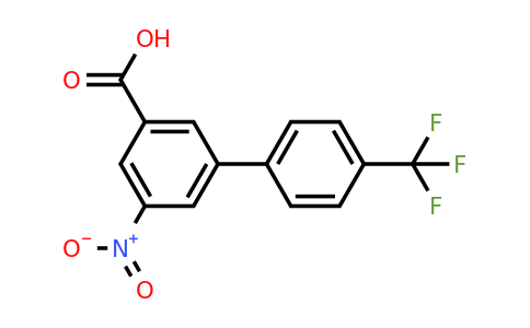 1261858-56-3 | 5-Nitro-4'-(trifluoromethyl)biphenyl-3-carboxylic acid