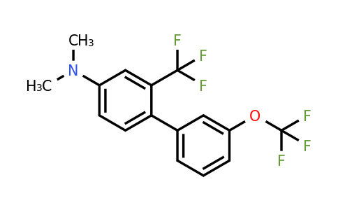 1261867-72-4 | Dimethyl-(3'-(trifluoromethoxy)-2-(trifluoromethyl)biphenyl-4-yl)-amine