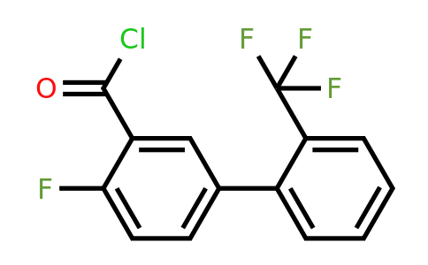 1261887-86-8 | 4-Fluoro-2'-(trifluoromethyl)biphenyl-3-carbonyl chloride