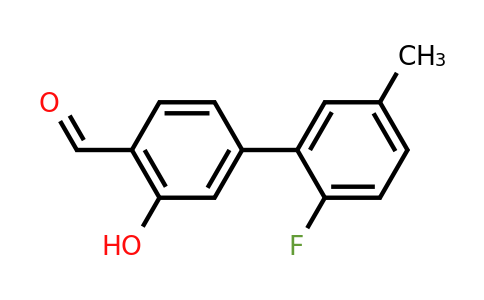 1261902-57-1 | 5-(2-Fluoro-5-methylphenyl)-2-formylphenol