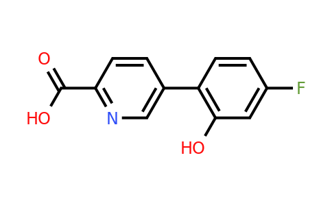 1261919-98-5 | 5-(4-Fluoro-2-hydroxyphenyl)picolinic acid