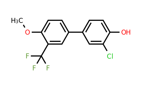 1261922-23-9 | 2-Chloro-4-(4-methoxy-3-trifluoromethylphenyl)phenol