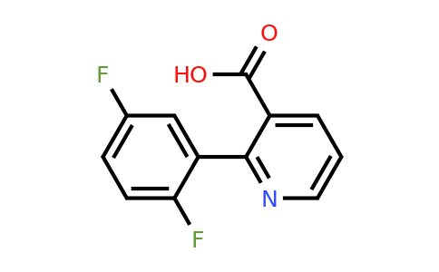 1261947-71-0 | 2-(2,5-Difluorophenyl)nicotinic acid