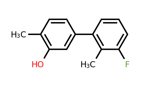 1261962-31-5 | 5-(3-Fluoro-2-methylphenyl)-2-methylphenol