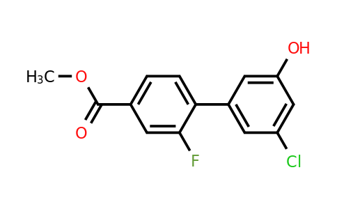 1261970-24-4 | 3-Chloro-5-(2-fluoro-4-methoxycarbonylphenyl)phenol