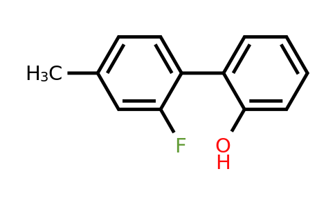 1261983-83-8 | 2-(2-Fluoro-4-methylphenyl)phenol