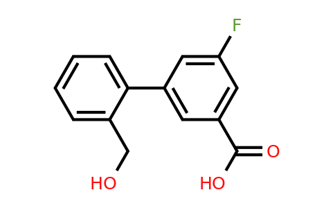 1261993-76-3 | 5-Fluoro-3-(2-hydroxymethylphenyl)benzoic acid