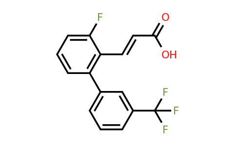 1262013-74-0 | 3-(3-Fluoro-3'-(trifluoromethyl)biphenyl-2-yl)-acrylic acid