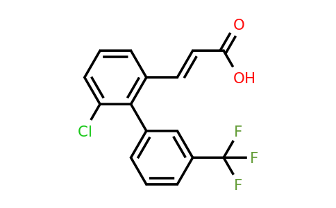 1262018-71-2 | 3-(6-Chloro-3'-(trifluoromethyl)biphenyl-2-yl)-acrylic acid