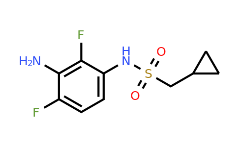 1269421-11-5 | N-(3-Amino-2,4-difluorophenyl)-1-cyclopropylmethanesulfonamide