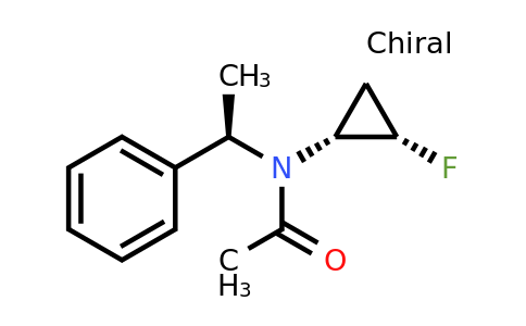 127199-12-6 | (1R,2R)-2-Fluoro-N-[(1R)-1-phenylethyl]cyclopropanecarboxamide