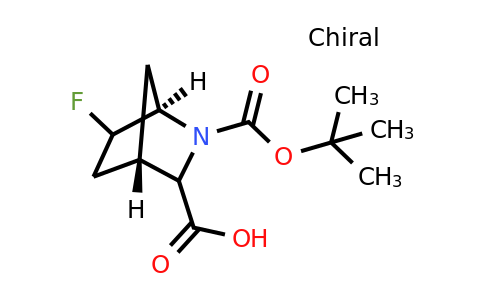 1272757-81-9 | cis-2-(tert-Butoxycarbonyl)-6-fluoro-2-azabicyclo[2.2.1]heptane-3-carboxylic acid