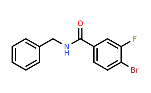 1282306-68-6 | N-benzyl-4-bromo-3-fluorobenzamide