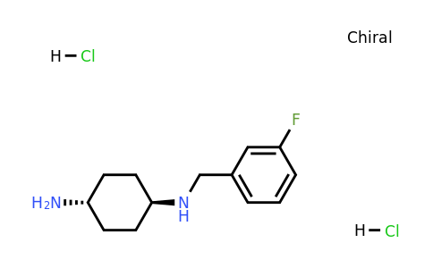 1286275-63-5 | trans-N1-(3-Fluorobenzyl)cyclohexane-1,4-diamine dihydrochloride