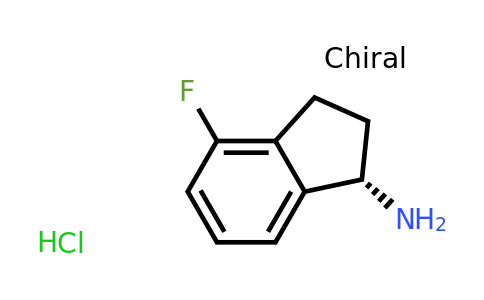 (1S)-4-fluoroindan-1-amine hydrochloride