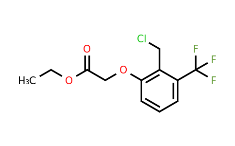 1286744-05-5 | (2-Chloromethyl-3-trifluoromethyl-phenoxy)-acetic acid ethyl ester