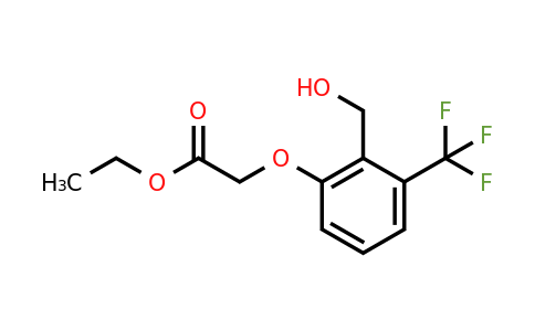 (2-Hydroxymethyl-3-trifluoromethylphenoxy)-acetic acid ethyl ester