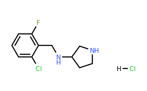 1289386-24-8 | N-(2-Chloro-6-fluorobenzyl)pyrrolidin-3-amine hydrochloride