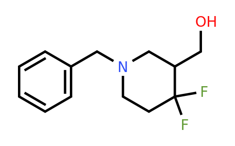 (1-Benzyl-4,4-difluoropiperidin-3-yl)methanol