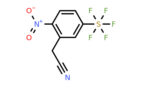 (2-Nitro-5-(pentafluorosulfanyl)phenyl)acetonitrile