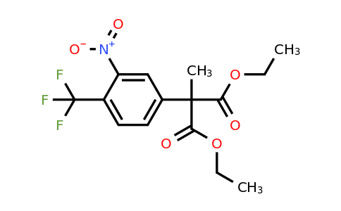 1311254-45-1 | Diethyl 2-methyl-2-(3-nitro-4-(trifluoromethyl)phenyl)malonate