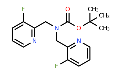 1346447-11-7 | tert-Butyl bis((3-fluoropyridin-2-yl)methyl)carbamate