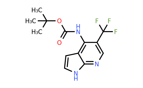 1346447-44-6 | tert-Butyl (5-(trifluoromethyl)-1H-pyrrolo[2,3-b]pyridin-4-yl)carbamate