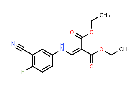 134811-49-7 | Diethyl 2-((3-cyano-4-fluorophenylamino)methylene)malonate