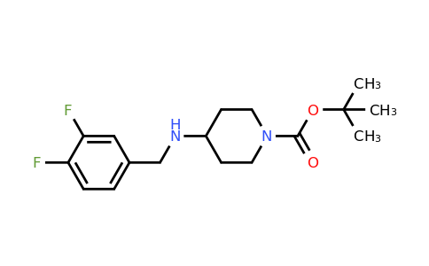 1349716-46-6 | tert-Butyl 4-((3,4-difluorobenzyl)amino)piperidine-1-carboxylate