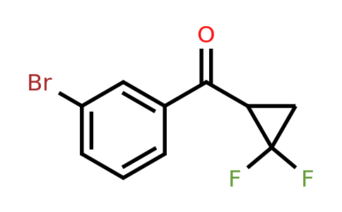 (3-Bromophenyl)-(2,2-difluorocyclopropyl)methanone