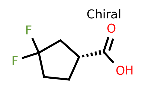 (1R)-3,3-Difluorocyclopentanecarboxylic acid