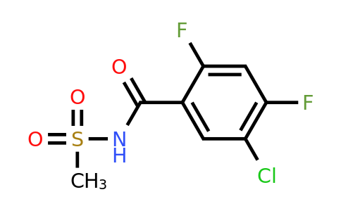 1354960-67-0 | 5-Chloro-2,4-difluoro-N-(methylsulfonyl)benzamide