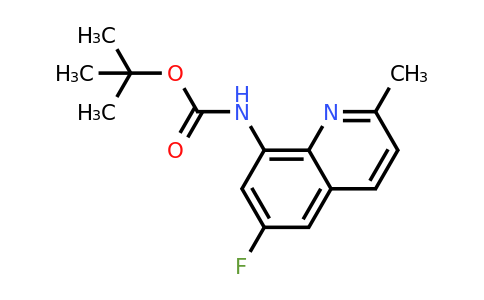 1355202-92-4 | tert-Butyl (6-fluoro-2-methylquinolin-8-yl)carbamate