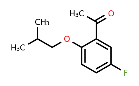 135901-90-5 | 1-(5-Fluoro-2-isobutoxyphenyl)ethanone