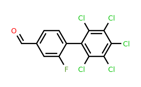 1361499-34-4 | 2-Fluoro-2',3',4',5',6'-pentachlorobiphenyl-4-carboxaldehyde