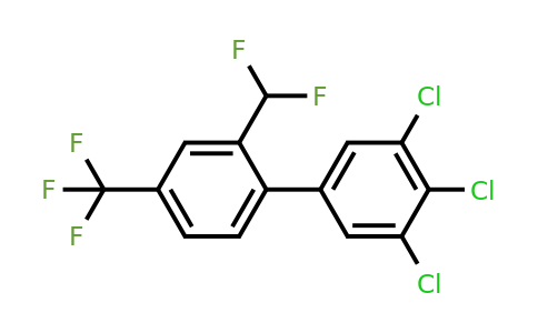 1361524-10-8 | 2'-(Difluoromethyl)-3,4,5-trichloro-4'-(trifluoromethyl)biphenyl