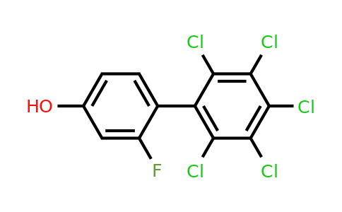 1361555-23-8 | 2-Fluoro-4-hydroxy-2',3',4',5',6'-pentachlorobiphenyl