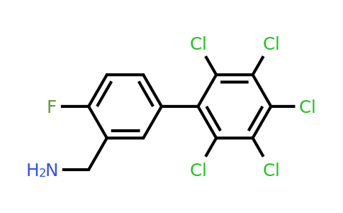 1361559-94-5 | C-(4-Fluoro-2',3',4',5',6'-pentachlorobiphenyl-3-yl)-methylamine