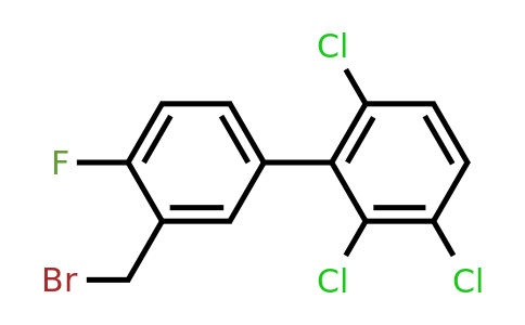 1361591-79-8 | 3'-(Bromomethyl)-4'-fluoro-2,3,6-trichlorobiphenyl