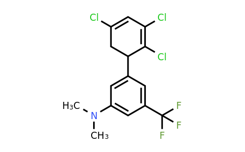 1361672-14-1 | Dimethyl-[3-(2,3,5-trichlorocyclohexa-2,4-dienyl)-5-trifluoromethyl-phenyl]-amine