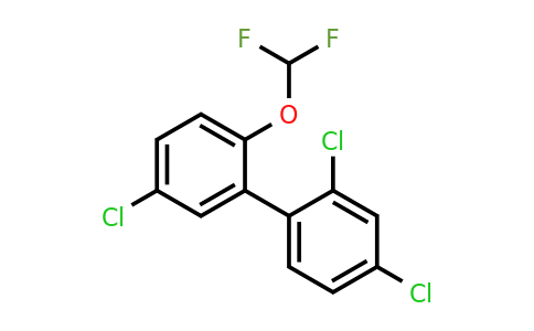 1361674-17-0 | 5'-Chloro-2,4-dichloro-2'-difluoromethoxy-biphenyl