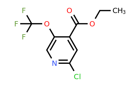 1361695-48-8 | Ethyl 2-chloro-5-(trifluoromethoxy)pyridine-4-carboxylate