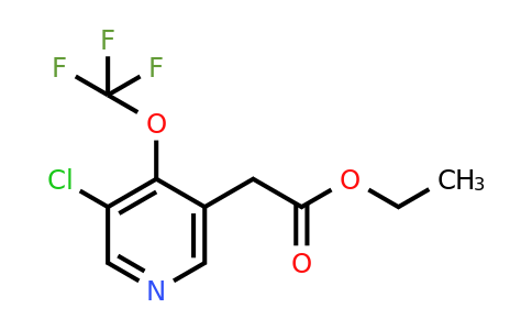 1361748-11-9 | Ethyl 3-chloro-4-(trifluoromethoxy)pyridine-5-acetate