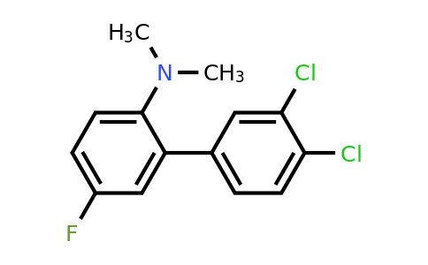 1361777-84-5 | Dimethyl-(3',4'-dichloro-5-fluoro-biphenyl-2-yl)-amine