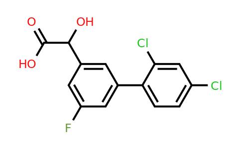 1361778-87-1 | Hydroxy-(2',4'-dichloro-5-fluoro-biphenyl-3-yl)-acetic acid