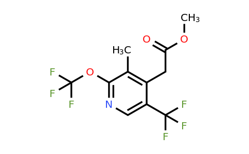 1361789-36-7 | Methyl 3-methyl-2-(trifluoromethoxy)-5-(trifluoromethyl)pyridine-4-acetate