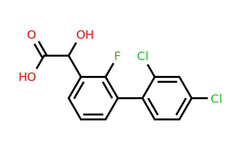 1361849-93-5 | Hydroxy-(2',4'-dichloro-2-fluoro-biphenyl-3-yl)-acetic acid